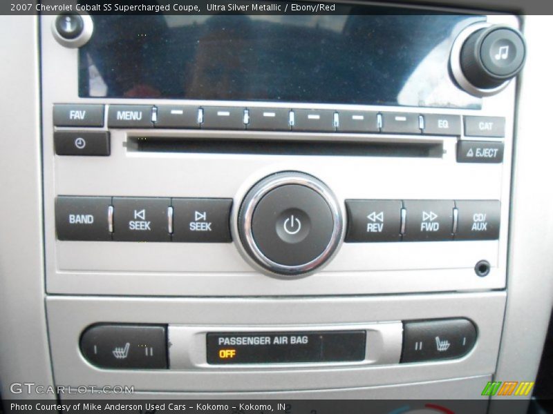 Audio System of 2007 Cobalt SS Supercharged Coupe