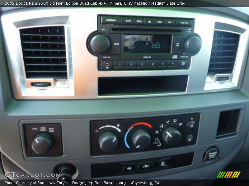Mineral Gray Metallic / Medium Slate Gray 2009 Dodge Ram 2500 Big Horn Edition Quad Cab 4x4