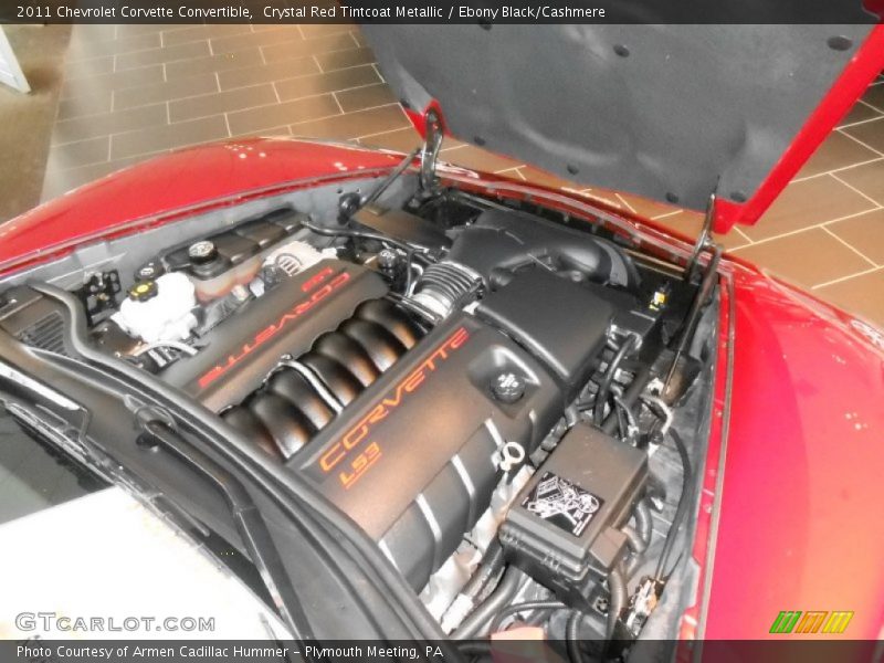  2011 Corvette Convertible Engine - 6.2 Liter OHV 16-Valve LS3 V8