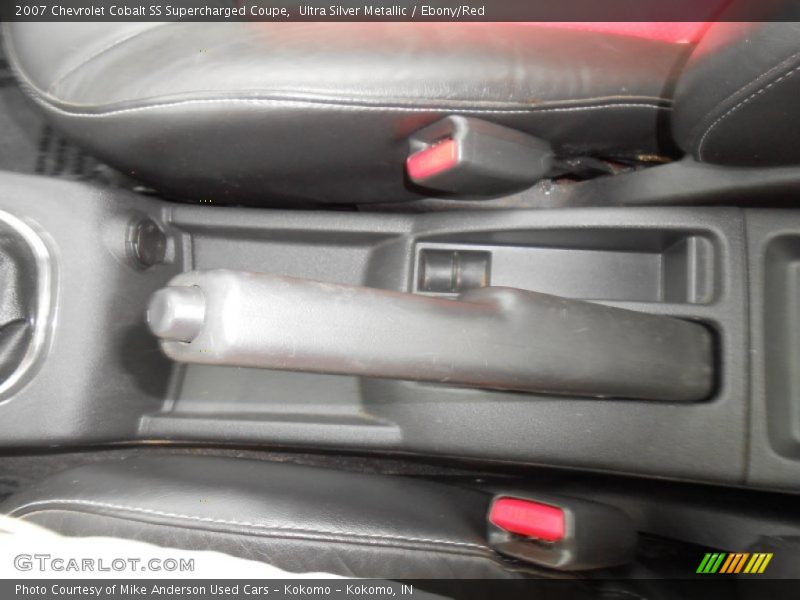 Ultra Silver Metallic / Ebony/Red 2007 Chevrolet Cobalt SS Supercharged Coupe