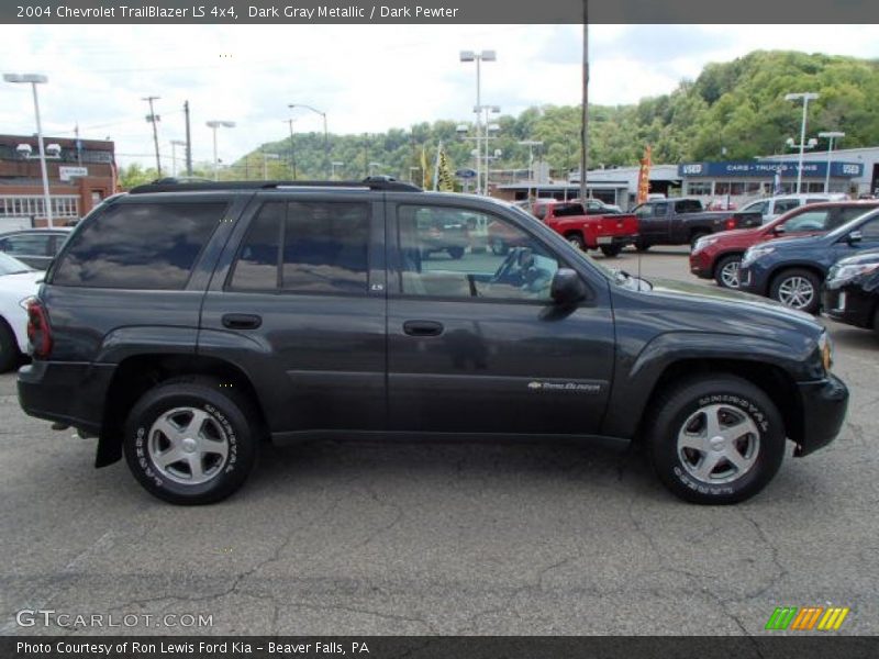 Dark Gray Metallic / Dark Pewter 2004 Chevrolet TrailBlazer LS 4x4