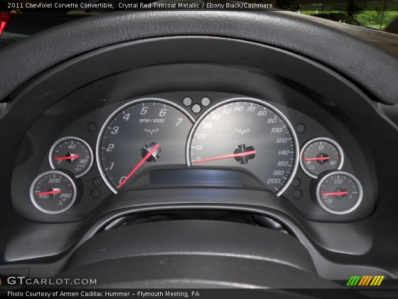  2011 Corvette Convertible Convertible Gauges