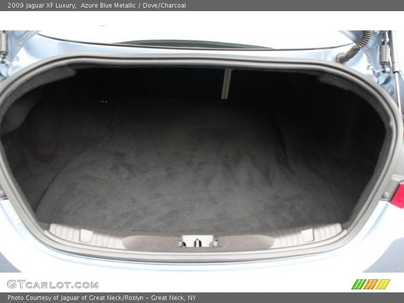 Azure Blue Metallic / Dove/Charcoal 2009 Jaguar XF Luxury