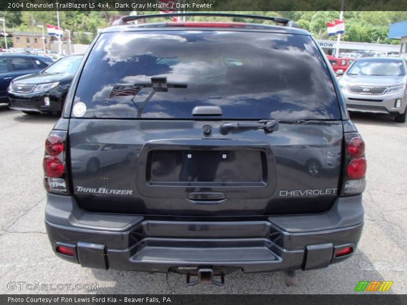 Dark Gray Metallic / Dark Pewter 2004 Chevrolet TrailBlazer LS 4x4