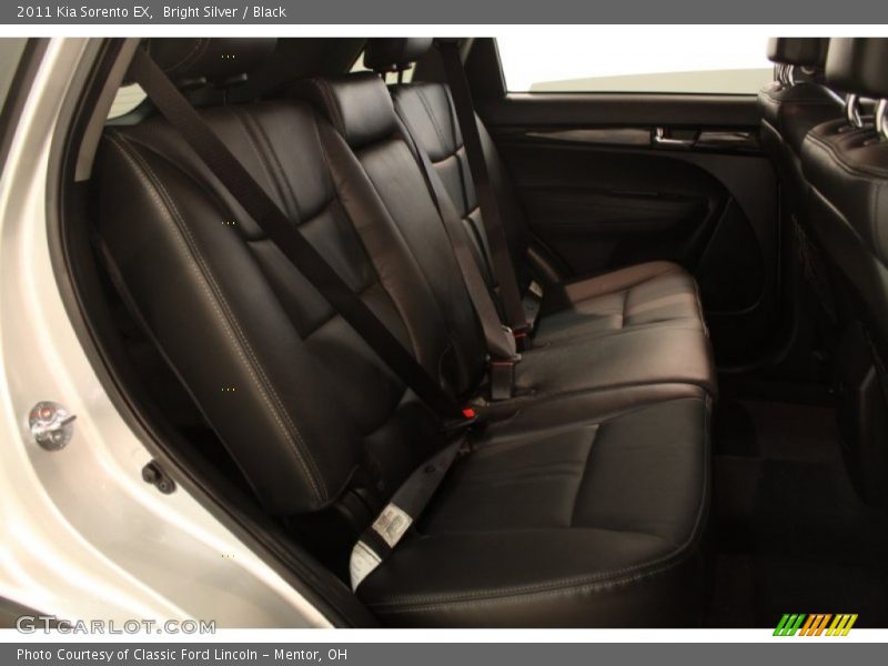 Bright Silver / Black 2011 Kia Sorento EX
