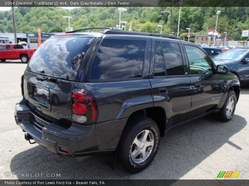 Dark Gray Metallic / Dark Pewter 2004 Chevrolet TrailBlazer LS 4x4