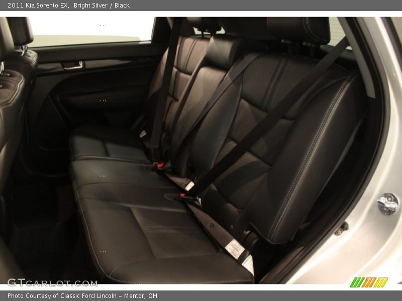 Bright Silver / Black 2011 Kia Sorento EX
