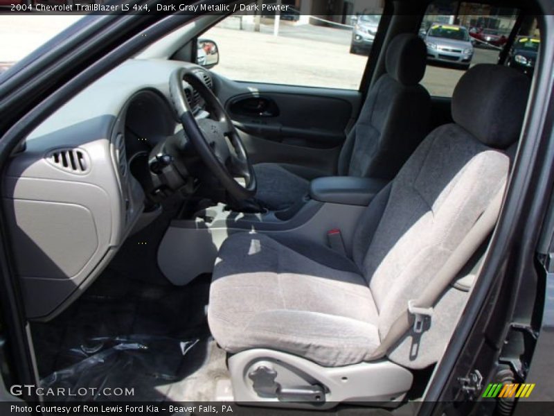 Dark Gray Metallic / Dark Pewter 2004 Chevrolet TrailBlazer LS 4x4