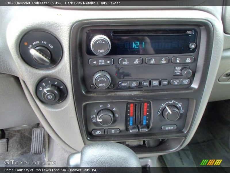 Controls of 2004 TrailBlazer LS 4x4