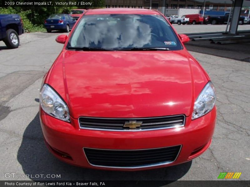 Victory Red / Ebony 2009 Chevrolet Impala LT
