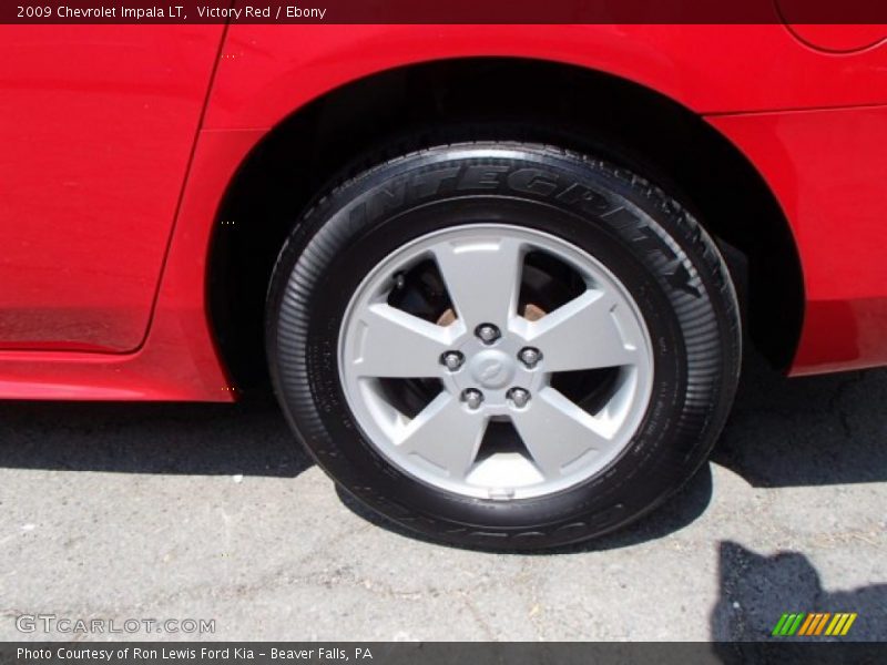 Victory Red / Ebony 2009 Chevrolet Impala LT