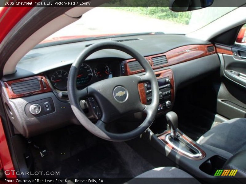 Ebony Interior - 2009 Impala LT 