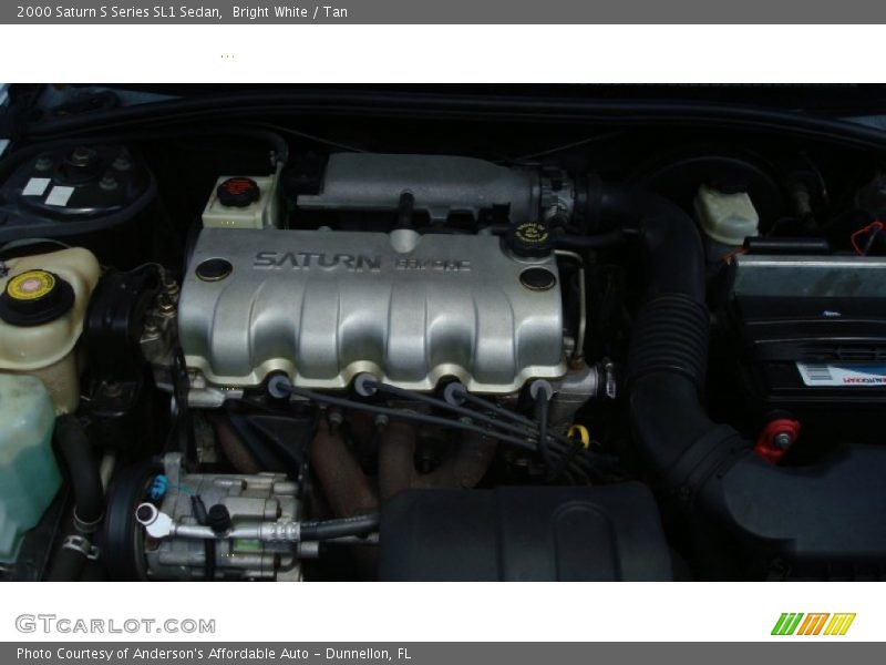  2000 S Series SL1 Sedan Engine - 1.9 Liter SOHC 8-Valve 4 Cylinder