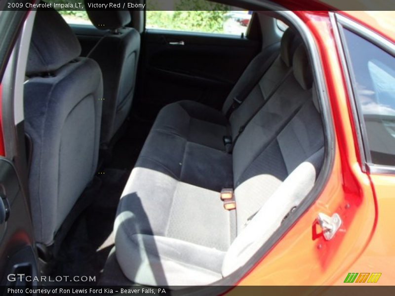 Rear Seat of 2009 Impala LT