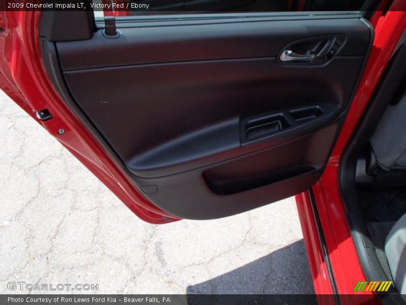 Victory Red / Ebony 2009 Chevrolet Impala LT
