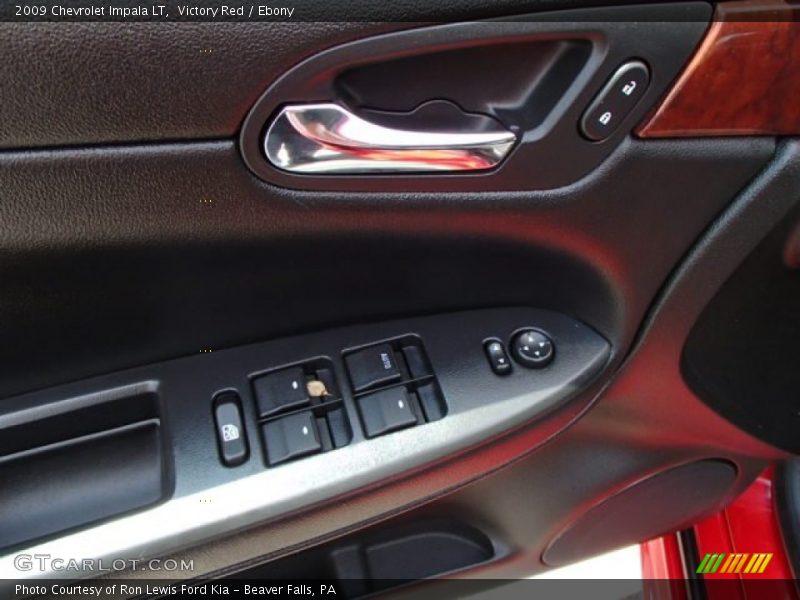 Victory Red / Ebony 2009 Chevrolet Impala LT
