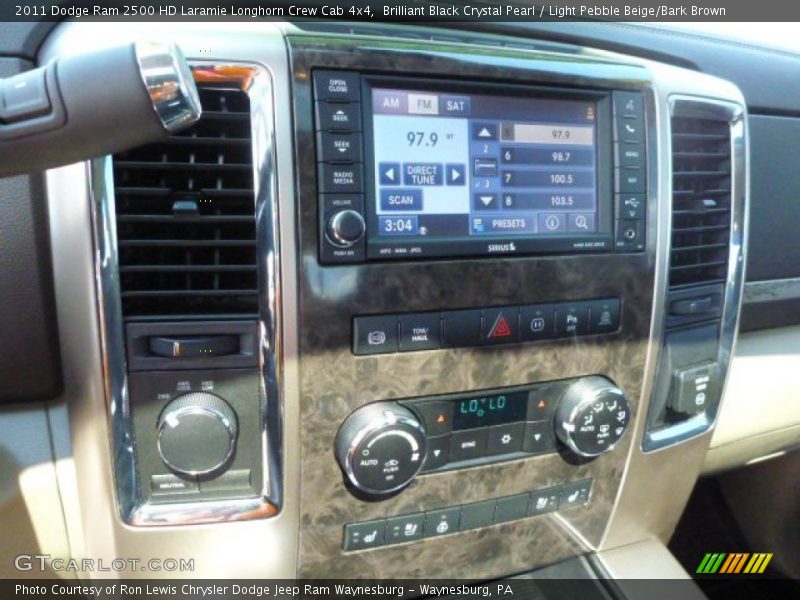 Controls of 2011 Ram 2500 HD Laramie Longhorn Crew Cab 4x4