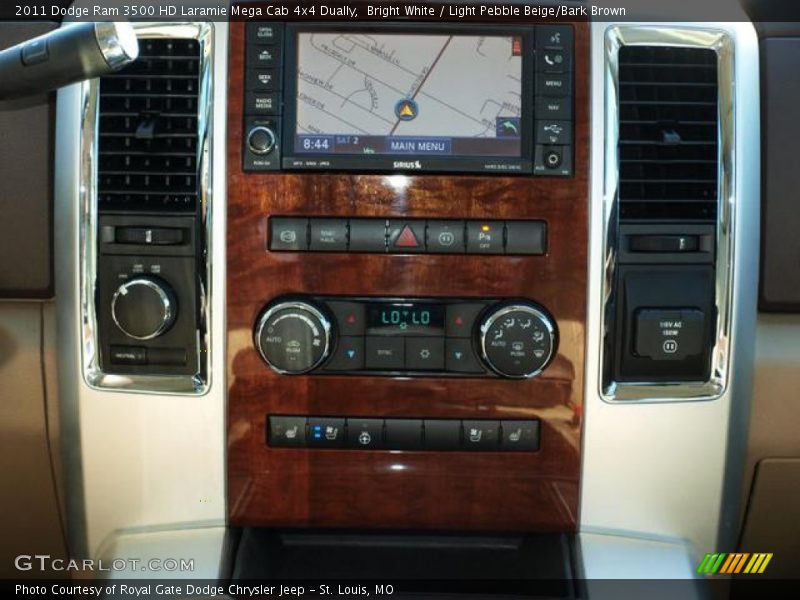 Controls of 2011 Ram 3500 HD Laramie Mega Cab 4x4 Dually