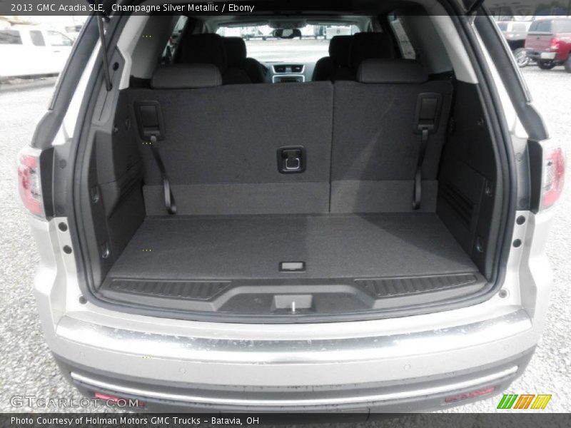 Champagne Silver Metallic / Ebony 2013 GMC Acadia SLE