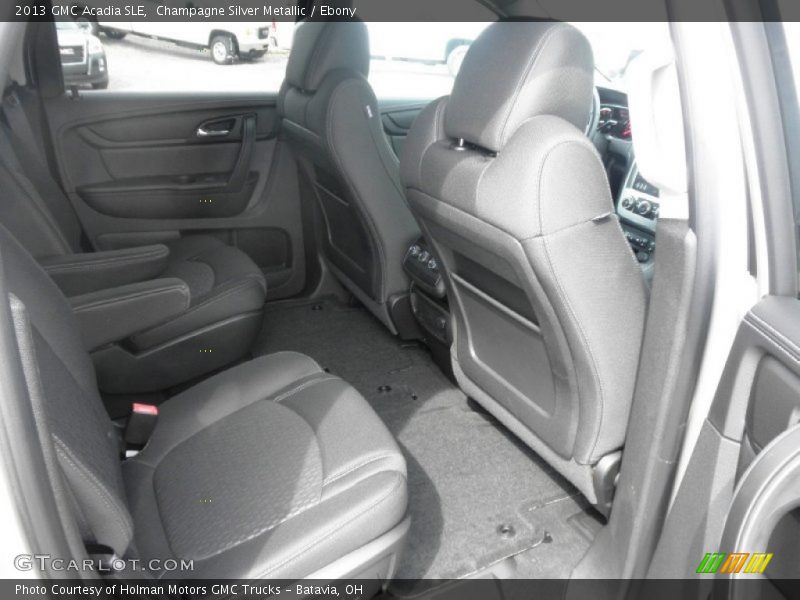 Champagne Silver Metallic / Ebony 2013 GMC Acadia SLE