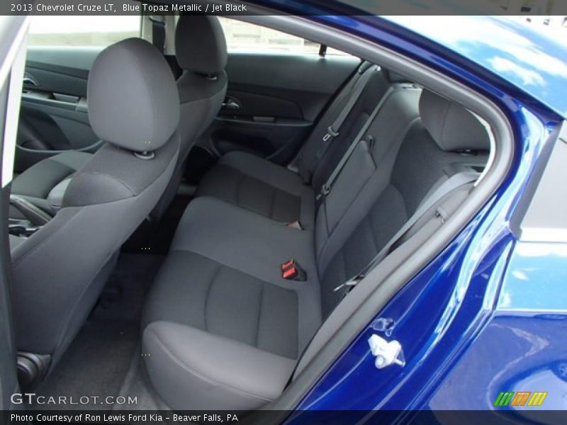 Blue Topaz Metallic / Jet Black 2013 Chevrolet Cruze LT