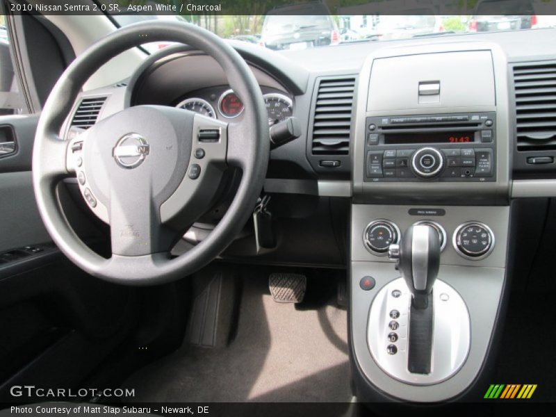 Dashboard of 2010 Sentra 2.0 SR