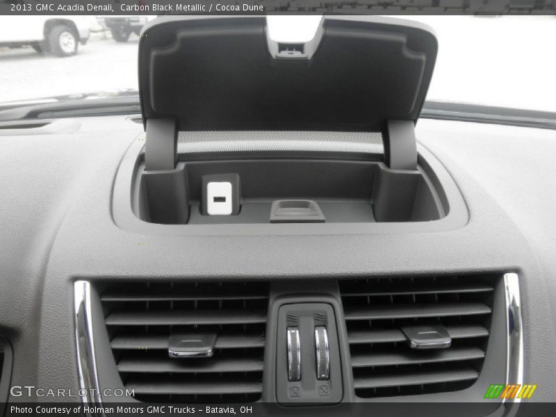 Carbon Black Metallic / Cocoa Dune 2013 GMC Acadia Denali