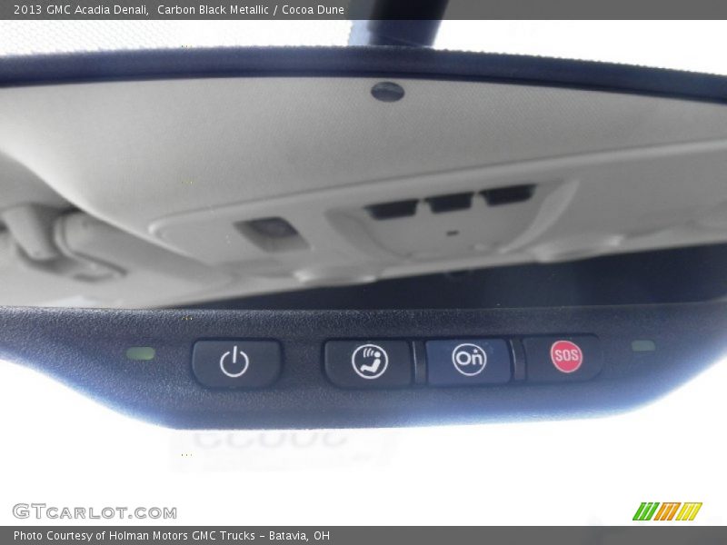 Carbon Black Metallic / Cocoa Dune 2013 GMC Acadia Denali