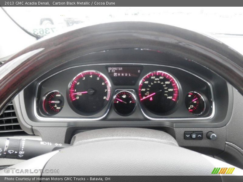 Carbon Black Metallic / Cocoa Dune 2013 GMC Acadia Denali