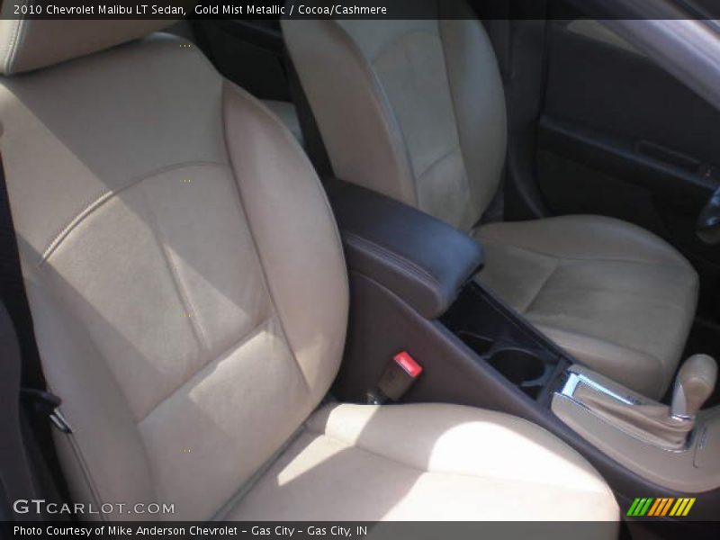 Gold Mist Metallic / Cocoa/Cashmere 2010 Chevrolet Malibu LT Sedan
