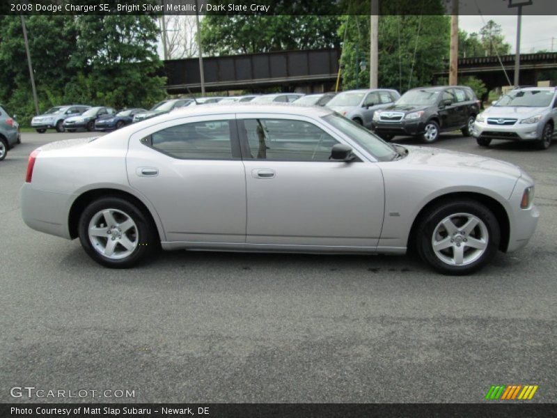 Bright Silver Metallic / Dark Slate Gray 2008 Dodge Charger SE