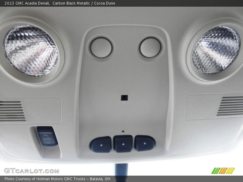 Carbon Black Metallic / Cocoa Dune 2013 GMC Acadia Denali