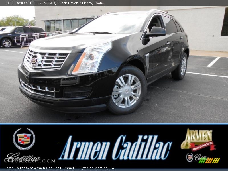 Black Raven / Ebony/Ebony 2013 Cadillac SRX Luxury FWD