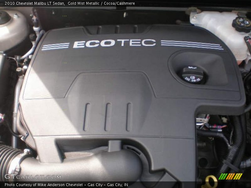 Gold Mist Metallic / Cocoa/Cashmere 2010 Chevrolet Malibu LT Sedan