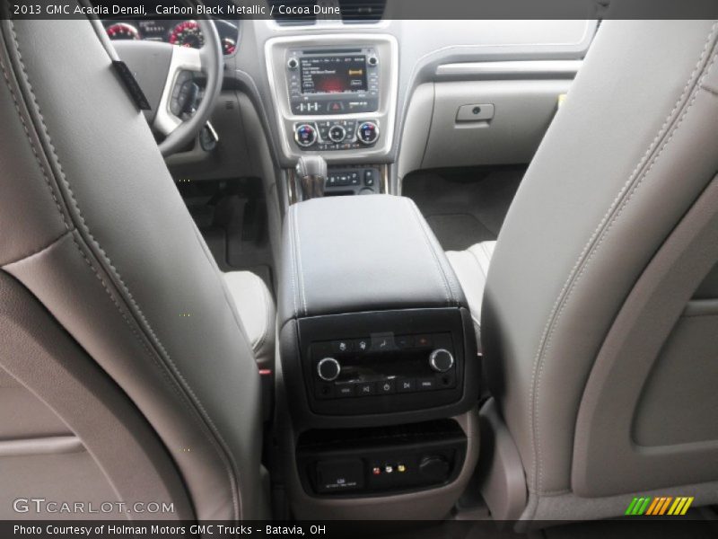 Carbon Black Metallic / Cocoa Dune 2013 GMC Acadia Denali
