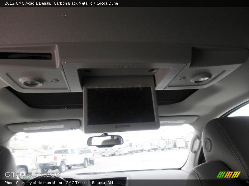 Carbon Black Metallic / Cocoa Dune 2013 GMC Acadia Denali