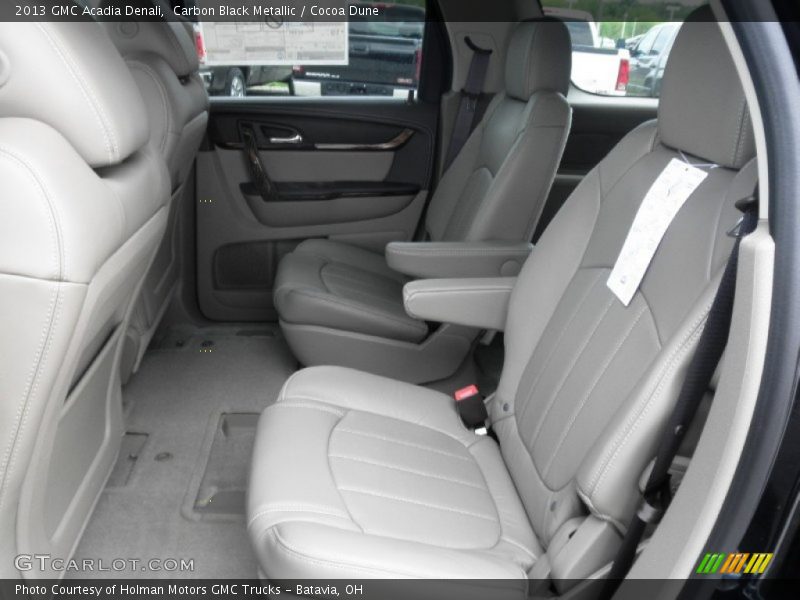Carbon Black Metallic / Cocoa Dune 2013 GMC Acadia Denali