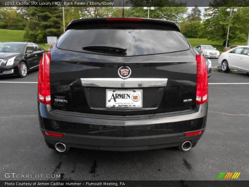 Black Raven / Ebony/Ebony 2013 Cadillac SRX Luxury FWD