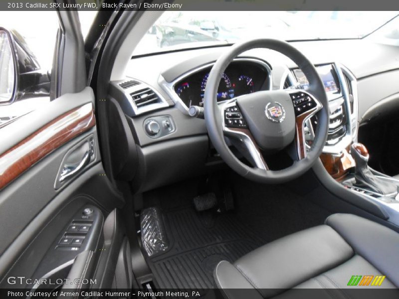 Black Raven / Ebony/Ebony 2013 Cadillac SRX Luxury FWD