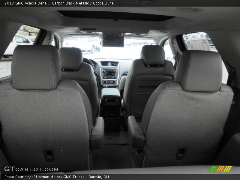 Carbon Black Metallic / Cocoa Dune 2013 GMC Acadia Denali