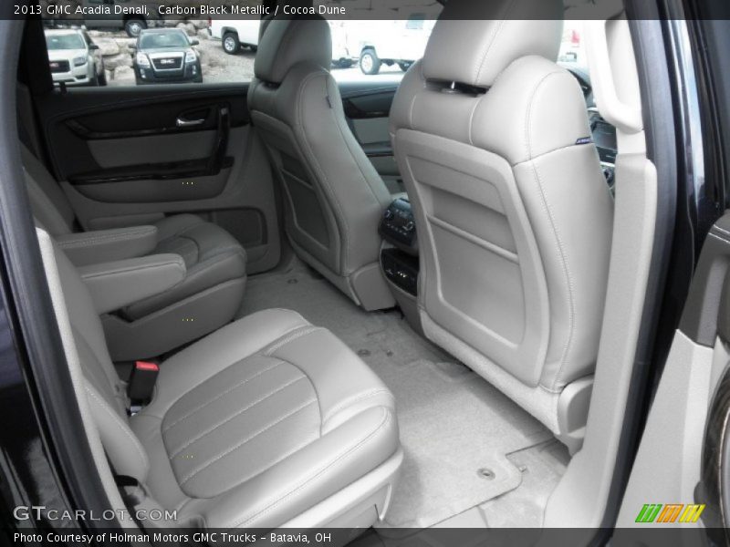 Carbon Black Metallic / Cocoa Dune 2013 GMC Acadia Denali