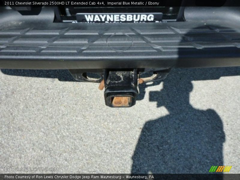 Imperial Blue Metallic / Ebony 2011 Chevrolet Silverado 2500HD LT Extended Cab 4x4