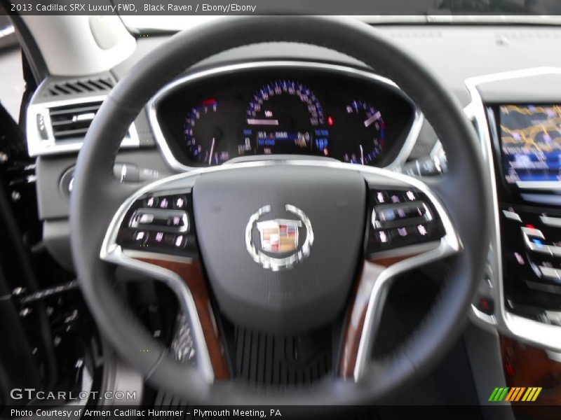 Black Raven / Ebony/Ebony 2013 Cadillac SRX Luxury FWD