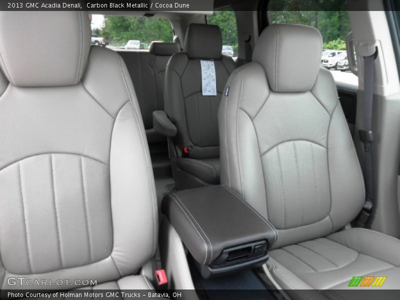 Carbon Black Metallic / Cocoa Dune 2013 GMC Acadia Denali