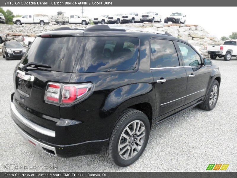 Carbon Black Metallic / Cocoa Dune 2013 GMC Acadia Denali