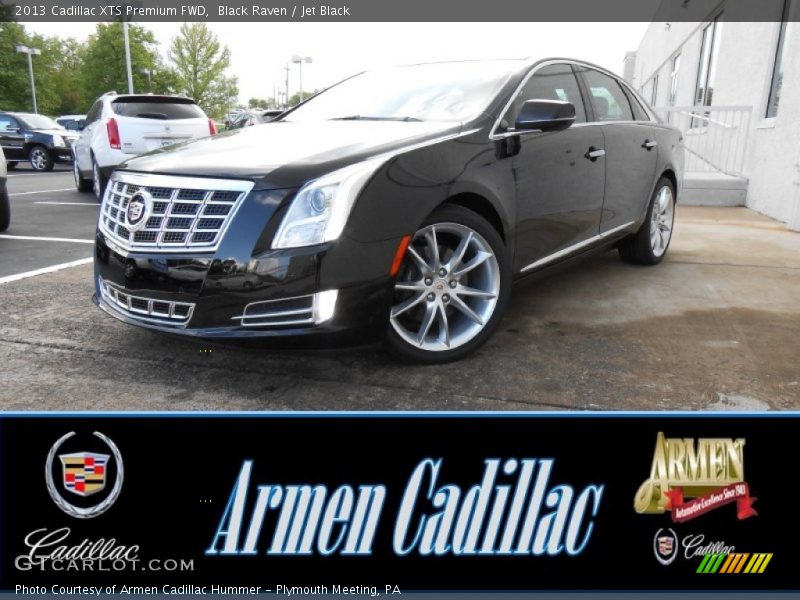 Black Raven / Jet Black 2013 Cadillac XTS Premium FWD