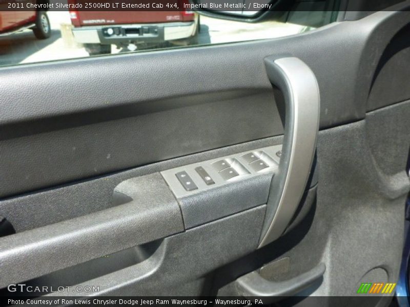 Imperial Blue Metallic / Ebony 2011 Chevrolet Silverado 2500HD LT Extended Cab 4x4