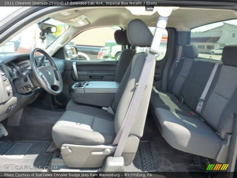 Imperial Blue Metallic / Ebony 2011 Chevrolet Silverado 2500HD LT Extended Cab 4x4