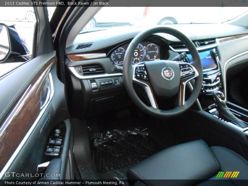 Black Raven / Jet Black 2013 Cadillac XTS Premium FWD