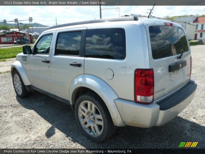 Bright Silver Metallic / Dark Slate Gray 2011 Dodge Nitro Heat 4x4